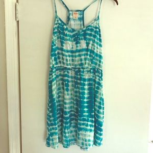 Blue Tie Dye Mossimo Summer Dress